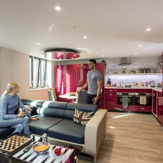 Shared kitchen/lounge