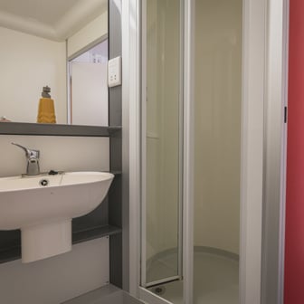 Ensuite bathroom and shower