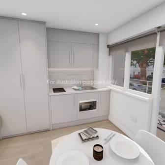 Bronze Studio With Balcony - Image 1