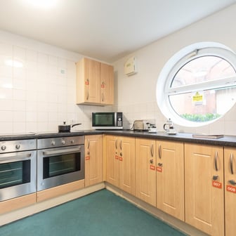 Example of a bathroom at Lucia Foster Welch