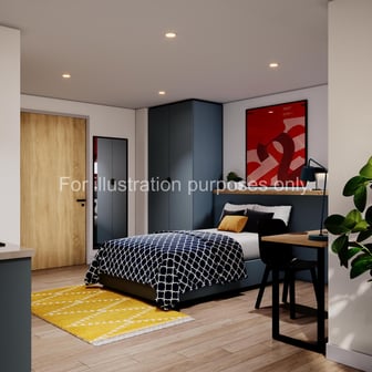 Studio with Balcony - Image 2