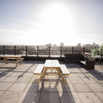Roof top terrace