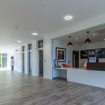 Reception area