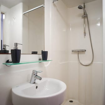 Gold Ensuite bathroom