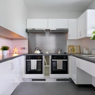 Flat Sharded Kitchen