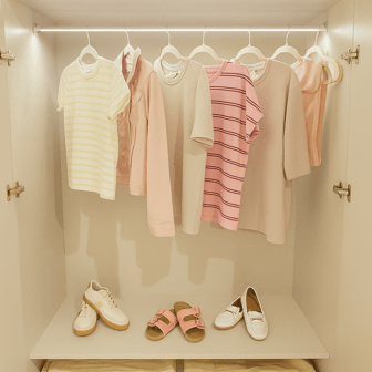 Small part of your wardrobe