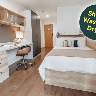 Gold En Suite (High Floors, Washer/Dryer) - Image 1