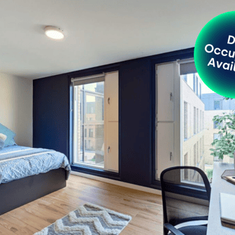 Luxury Adaptable Studio (Double Occupancy Only) - Image 1