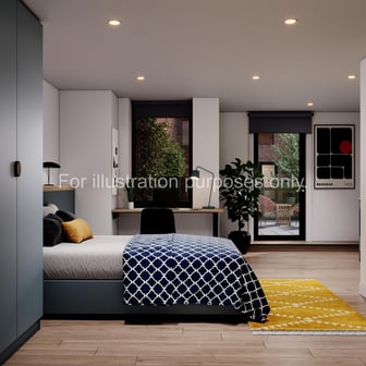 Silver Studio With a Balcony - Image 2