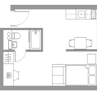 Platinum 1 Bed Apartment