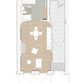 One Bedroom Premium Flat B (For Couples) - Image 2