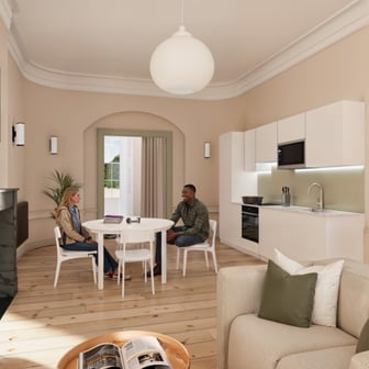 One Bedroom Premium Flat B (For Couples) - Image 1