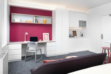 Large King Studio at Scape Bloomsbury, Woburn Place, Camden, London, WC1H0NH - Image 3