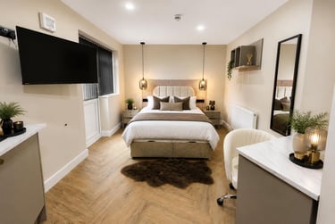 1 bed house, Raddlebarn Court - Room 1 - GFR Studio, Selly Park, Birmingham, B296HE - Image 6