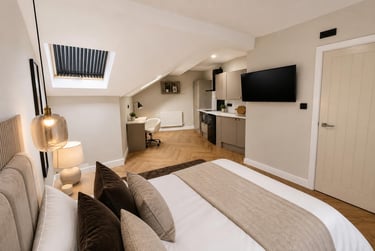 1 bed house, Raddlebarn Court - Room 7 - 2FR Studio, Selly Park, Birmingham, B296HE - Image 3
