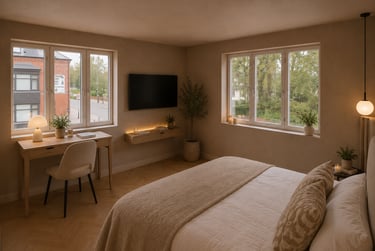 1 bed house, Raddlebarn Court - Room 2 - 1st Floor Front Left Studio, Selly Park, Birmingham, B297AT - Image 4