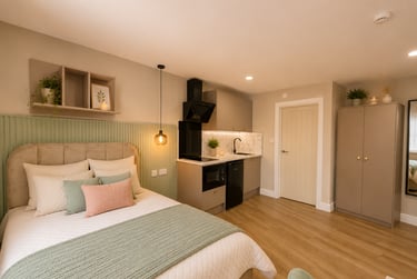 1 bed house, Raddlebarn Court - Studio Room, Selly Park, Birmingham, B297AT - Image 5