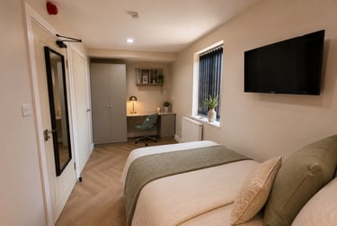 1 bed house, Raddlebarn Court - Studio Room, Selly Park, Birmingham, B297AT - Image 11