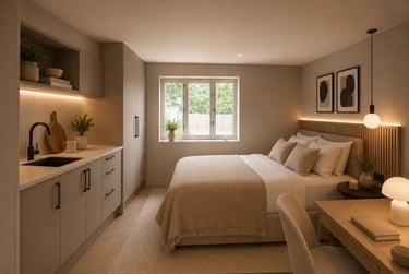 1 bed house, Raddlebarn Court - Room 1 - Ground Floor Studio, Selly Park, Birmingham, B296HE - Image 1