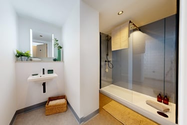 Penthouse Ensuite at Martha Street Apartments, 77 John Street, City Centre, Glasgow, G11JF - Image 4