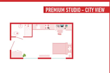 Premium Studio - City View at The Reservoir, North Hill, North Hill, Plymouth, PL48EZ - Image 2