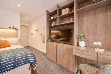 Silver Studio (Floors 2 - 9) at Square Gardens, Wilmott Street, City Centre, Manchester, M156BD - Image 1