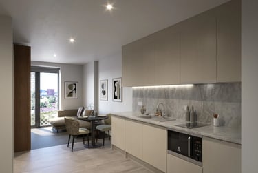 1 Bed Apartment (Floors 17 - 25) - Image 1