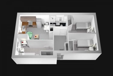 Standard Plus 3 Bed Flat at Linksfield, 24 Linksfield Road, Old Aberdeen, Aberdeen, AB245RJ - Image 6