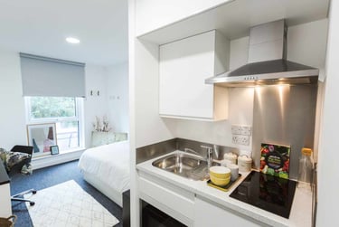 Standard Studio at Canterbury Student Manor, Parham Road, City Centre, Canterbury, CT11GA - Image 1