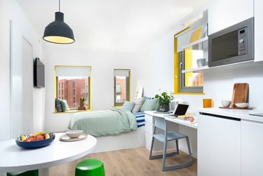 Scape Guildford Student Halls, 1 Kernel Court, Walnut Tree Close, Guildford, GU1 4BJ - Image 1