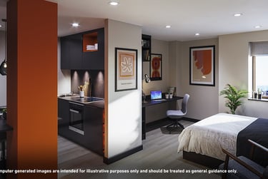 Crown House Student Halls, Regents Hill, Seven Dials, Brighton, BN1 3ED - Image 7