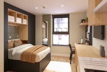 Fusion Nottingham Student Halls, 1 King Edward Street, City Centre, Nottingham, NG1 1BN - Image 5