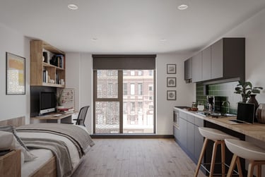 Leonardo Student Halls, 8 Great George Street, City Centre, Leeds, LS2 8GZ - Image 1