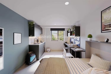 Hollis Wharf Student Halls, Lower Bristol Road, Oldfield Park, Bath, BA2 1FH - Image 4