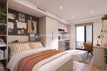 Broadway Studios Student Halls, Renfield Street, City Centre, Glasgow, G2 3AX - Image 4