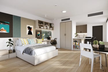 Signal House Student Halls, 144 Kingston Road, Wimbledon, London, SW19 1LY - Image 1