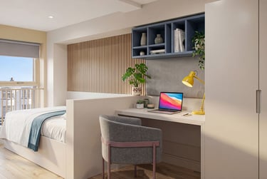 Hamilton House Student Halls, 52-53 Old Steine, City Centre, Brighton, BN1 1NH - Image 2