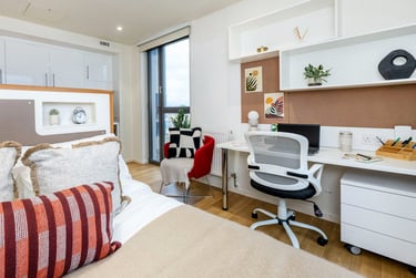 Wood Lane Studios Student Halls, 80 Wood Lane, White City, London, W12 0BZ - Image 1