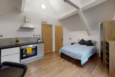 1 bed studio, London Road, Near university, Leicester, LE21ND - Image 1