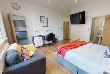 1 bed studio, Salisbury Road, Near university, Leicester, LE17QR - Image 3