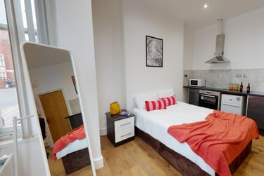 1 bed studio, London Road, Highfields, Leicester, LE21ND - Image 1