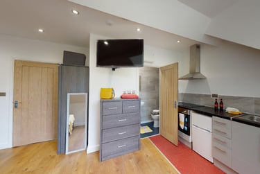1 bed studio, Victoria Park Road, Clarendon Park, Leicester, LE21XF - Image 4