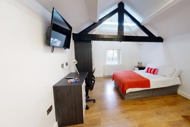 1 bed studio, London Road, Victoria Park, Leicester, LE21ND - Image 1