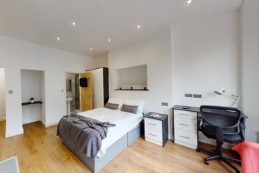 1 bed studio, London Road, Victoria Park, Leicester, LE21ND - Image 1