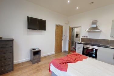 1 bed studio, London Road, Highfields, Leicester, LE21ND - Image 4
