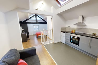 1 bed studio, London Road, Victoria Park, Leicester, LE21ND - Image 3