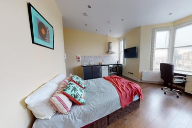 1 bed studio, London Road, Victoria Park, Leicester, LE21ND - Image 2