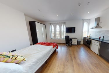 1 bed studio, London Road, Victoria Park, Leicester, LE21ND - Image 2