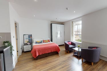 1 bed studio, University Road, Highfields, Leicester, LE17RA - Image 4