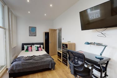 1 bed studio, London Road, Victoria Park, Leicester, LE21ND - Image 1
